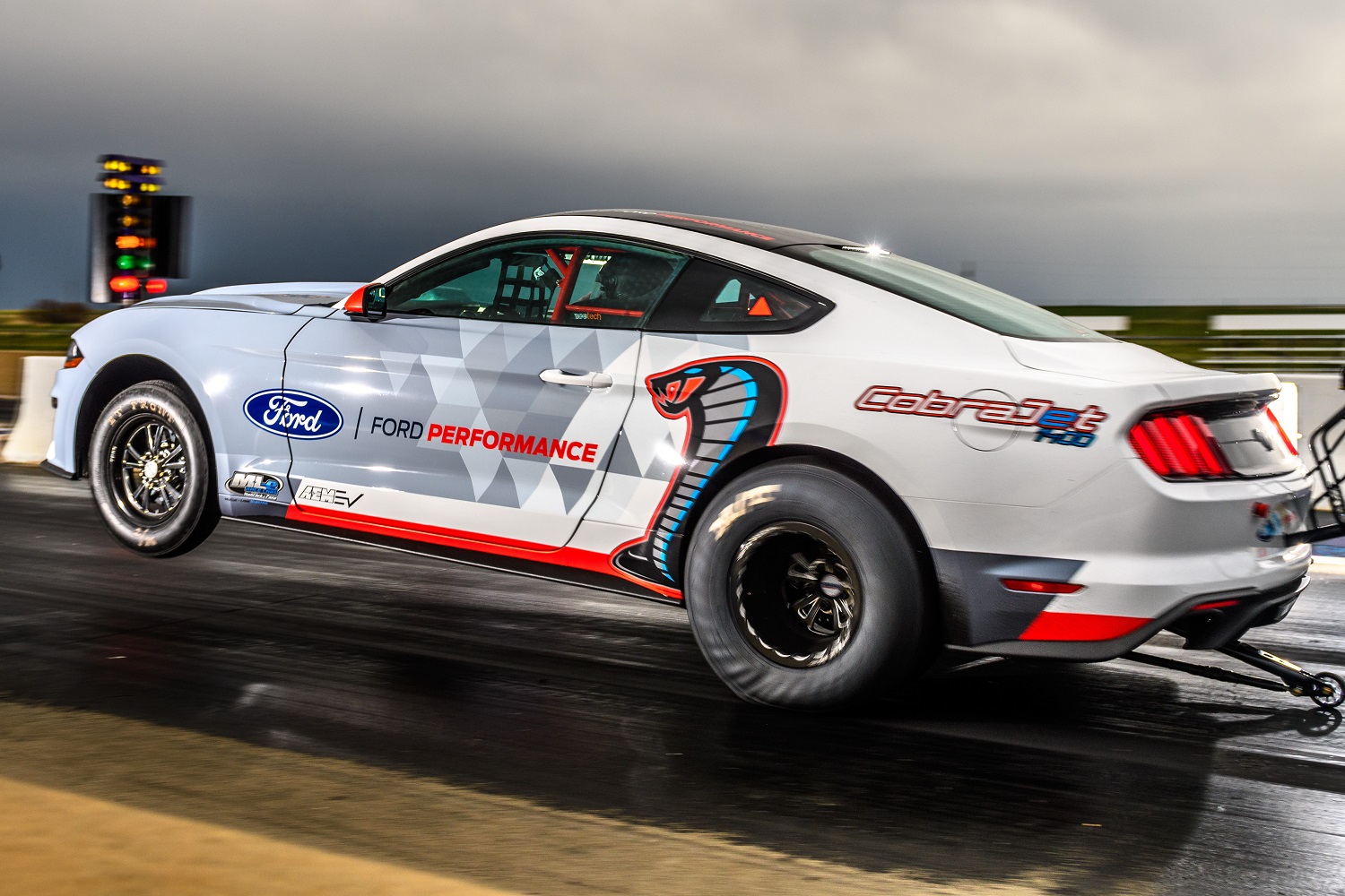 ford introduces electric mustang cobra jet 1400 prototype