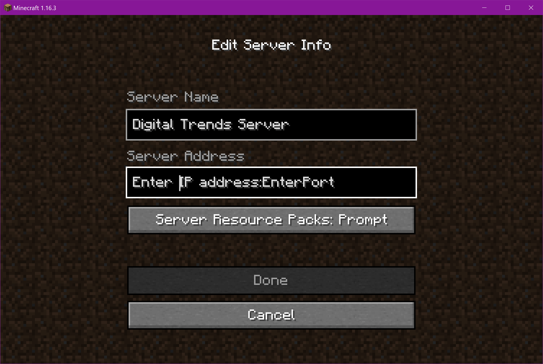 How to join minecraft servers on PS3 