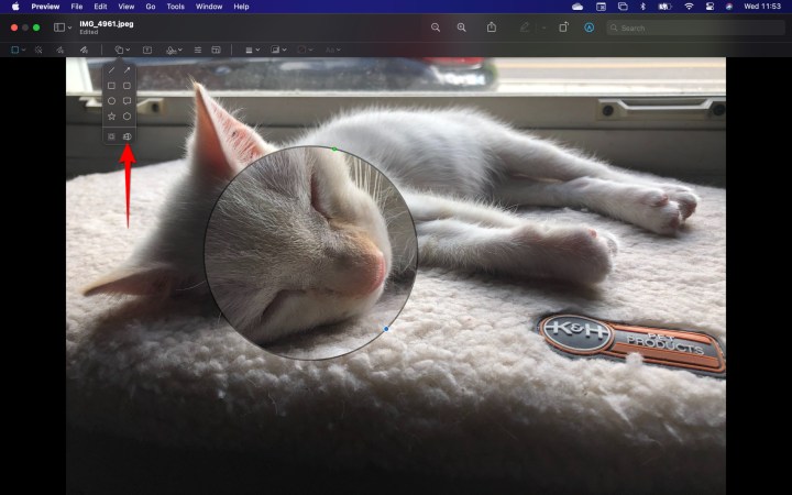 MacOS Preview Loupe Tool