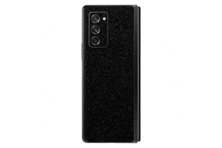 Slickwraps deep space skin for the samsung galaxy z fold 2, showing off the starfield design and slim coverage.