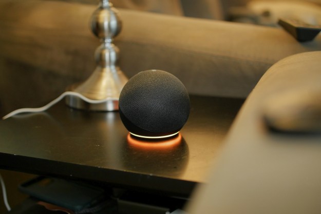 Amazon Echo Dot (4th Gen) on table