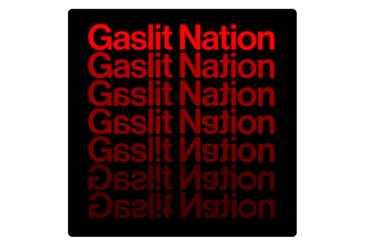 Logo do podcast Gaslit Nation.