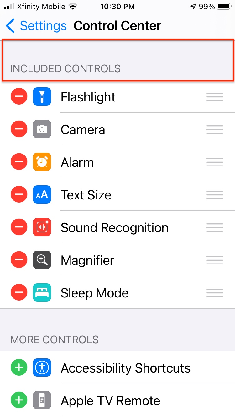 Ios Control Center Features How to Take Control of the Control Center in iOS and iPadOS | Digital ...