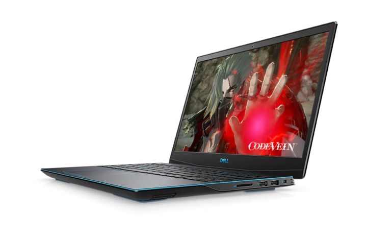 Dell G3 15 Gaming Laptop with Code Vein on the screen.