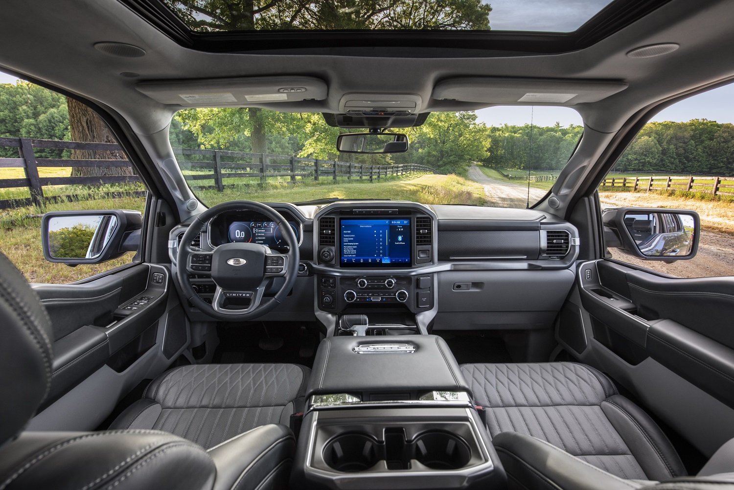 2021 Ford F-150 interior