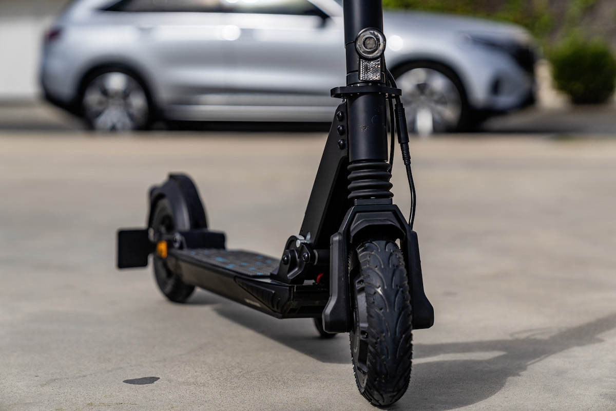 mercedes benzs first e scooter is rugged and foldable merc 1