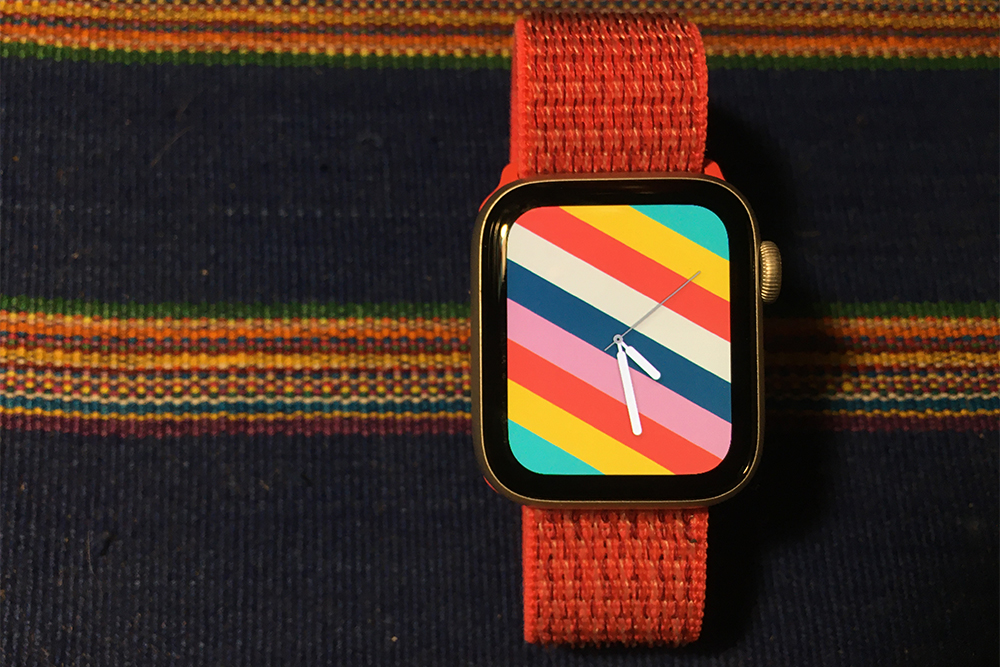 Apple Watch Stripes face