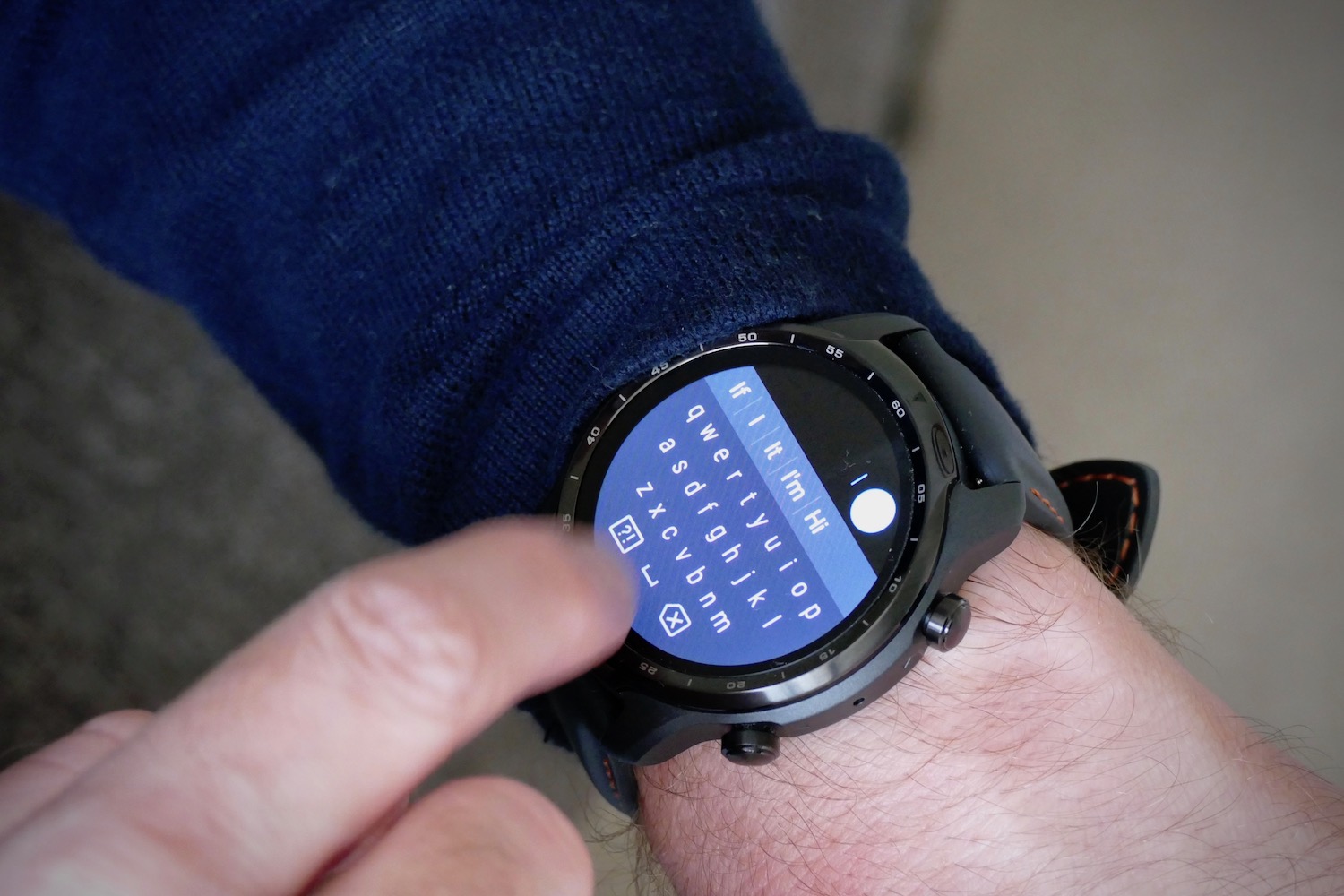 mobvoi ticwatch 3 pro review keyboard
