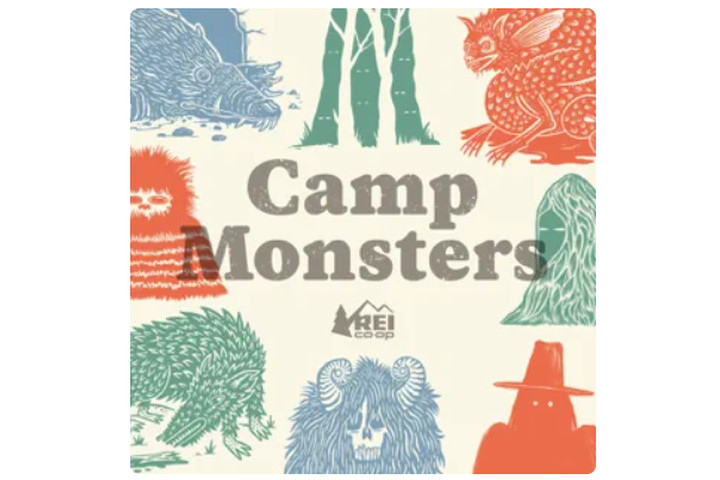 best scary podcasts camp monsters