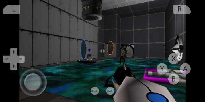 Captura de tela do Citra Emulator.