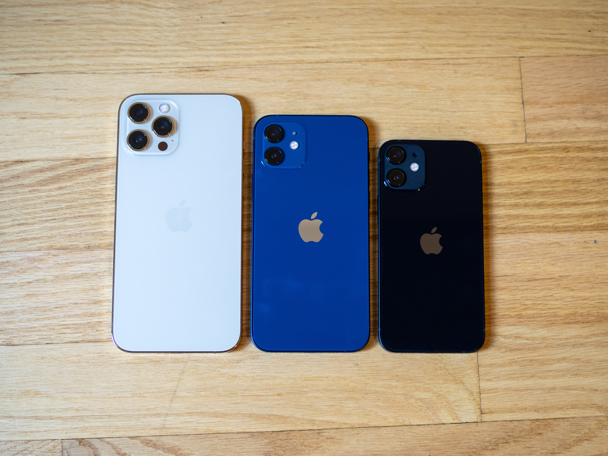  Size comparison: iPhone 12 vs. iPhone 12 Mini vs. iPhone 12 Pro Max