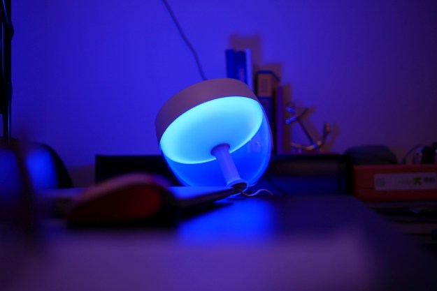 Philips Hue Iris table lamp blue