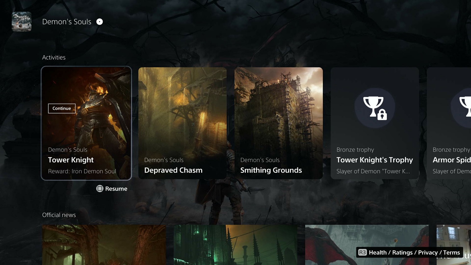 Demon's Souls PS5 Activities UI Features Help You Survive