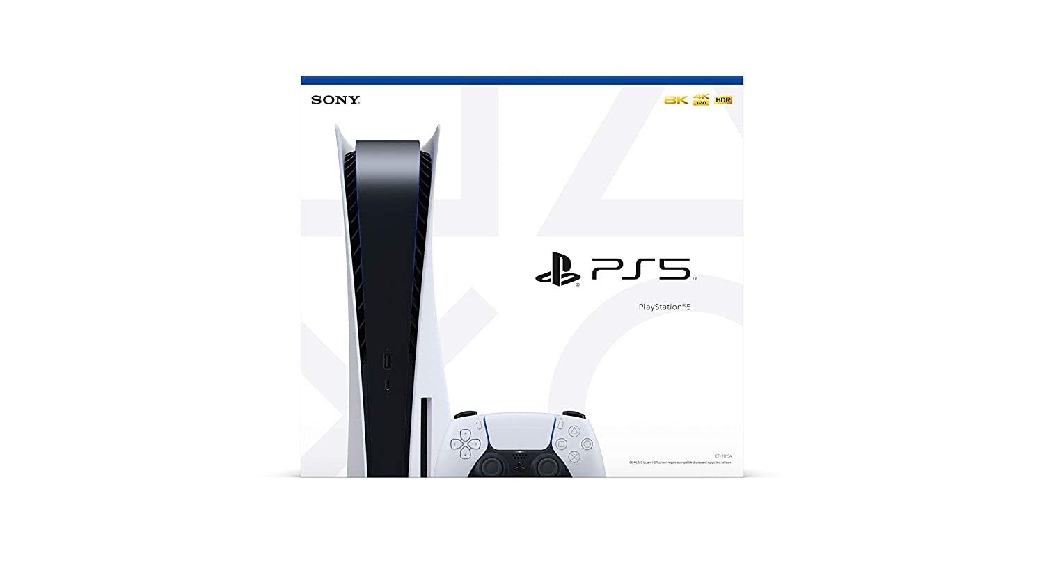 The box for the PS5