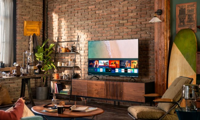 Samsung 82-inch 4K smart TV.