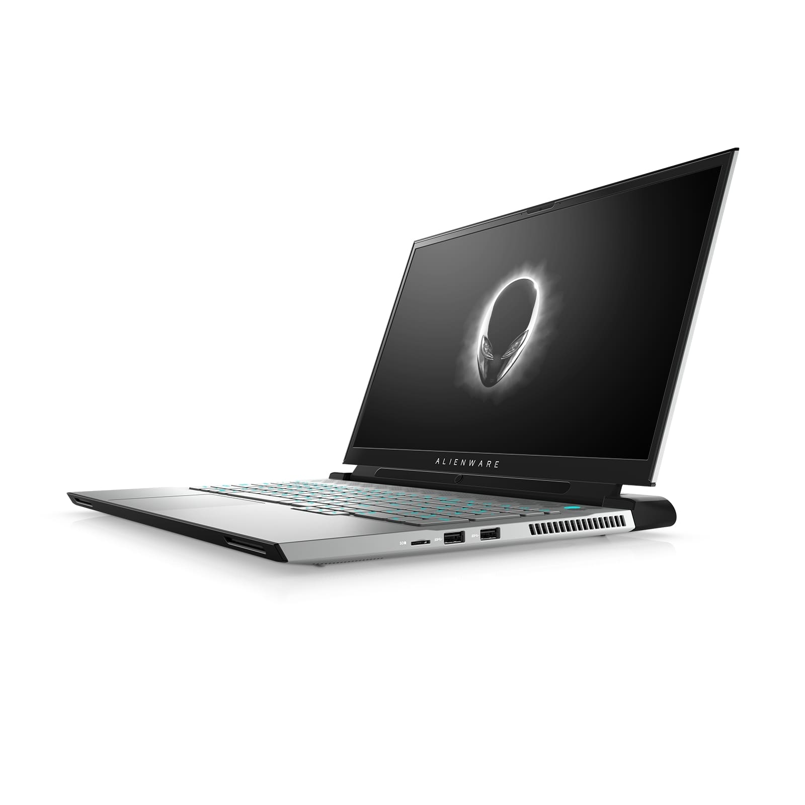 alienware m17 r4 and m15 ces 2020 white with tobii faced left  1