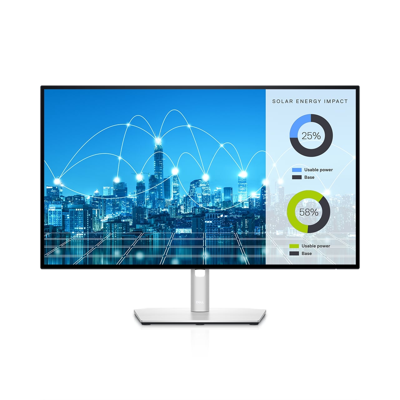 dell refreshes ultrasharp monitors ces 2021 27 monitor front