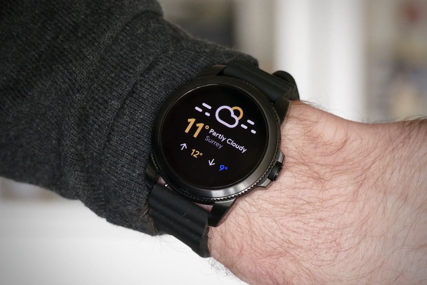 fossil gen 5e review weather