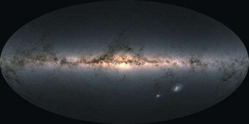 Ga­ia’s im­age of the Milky Way