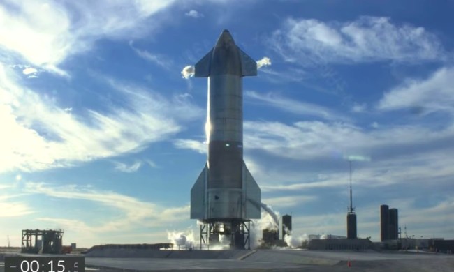spacex aborts starship test flight just one second from launch abort