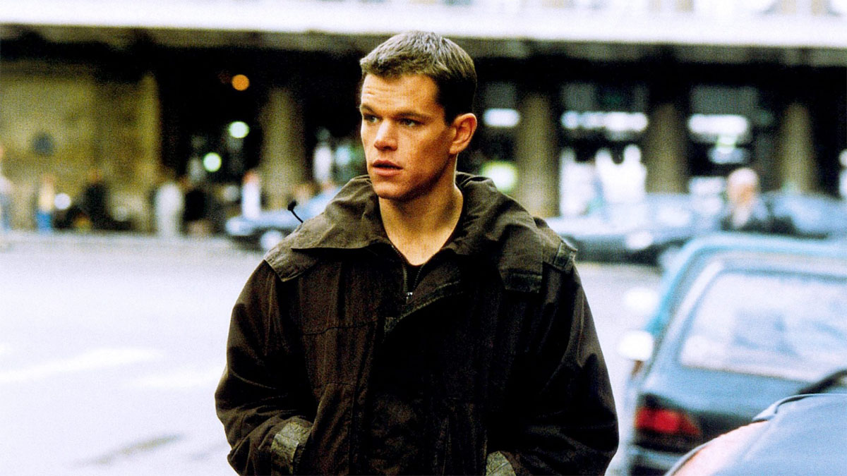 Matt Damon em A Identidade Bourne.