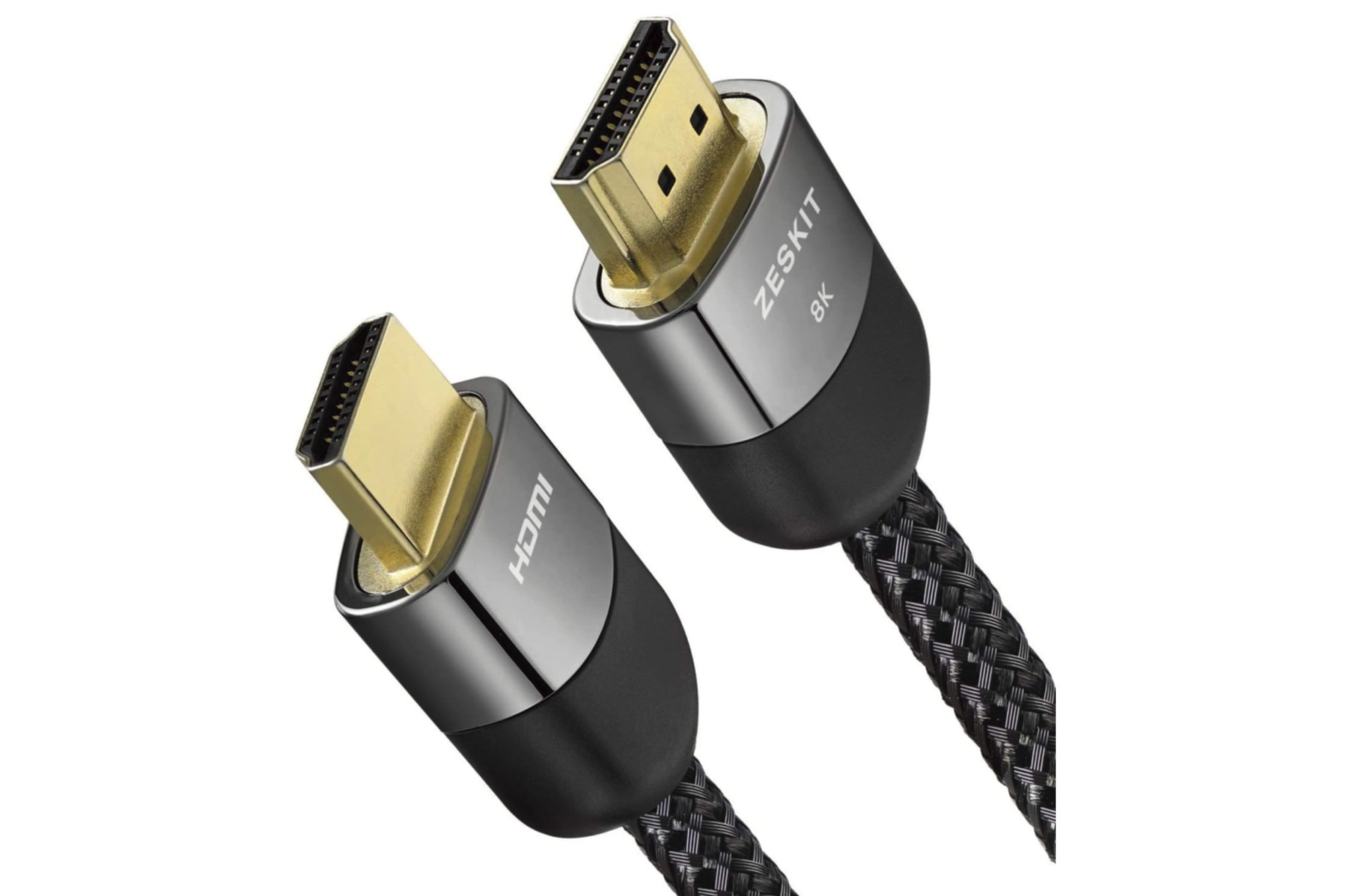 10 Feet 4K 60Hz, HDMI 2.0, 18Gbps SecurOMax HDMI Cable with Braided Cord 