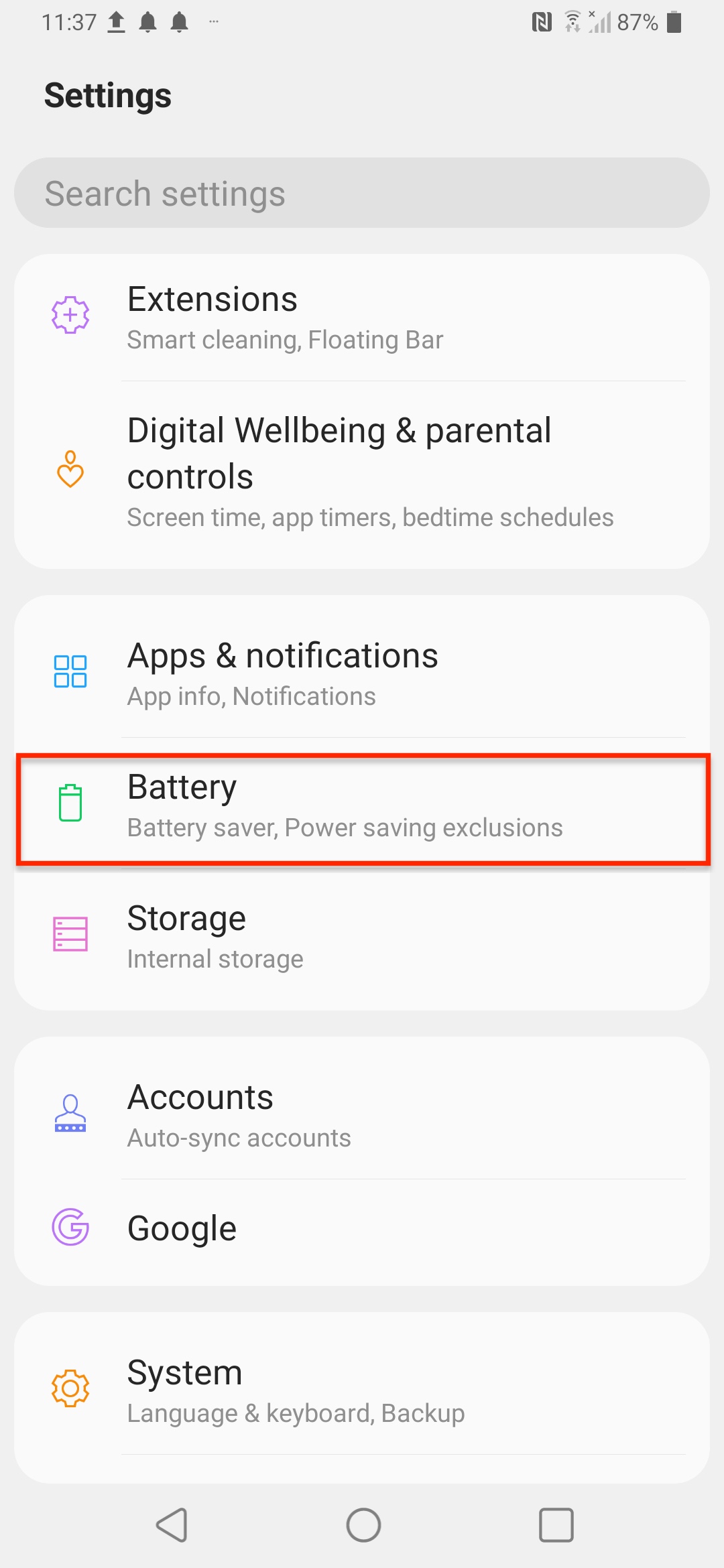 Ngăn chặn ứng dụng chạy ngầm trên Android: Bạn thường làm việc nhiều trên điện thoại, nhưng không hề biết rằng nhiều ứng dụng đang chạy ngầm, tốn pin và làm chậm thiết bị. Hãy vào Settings loading=