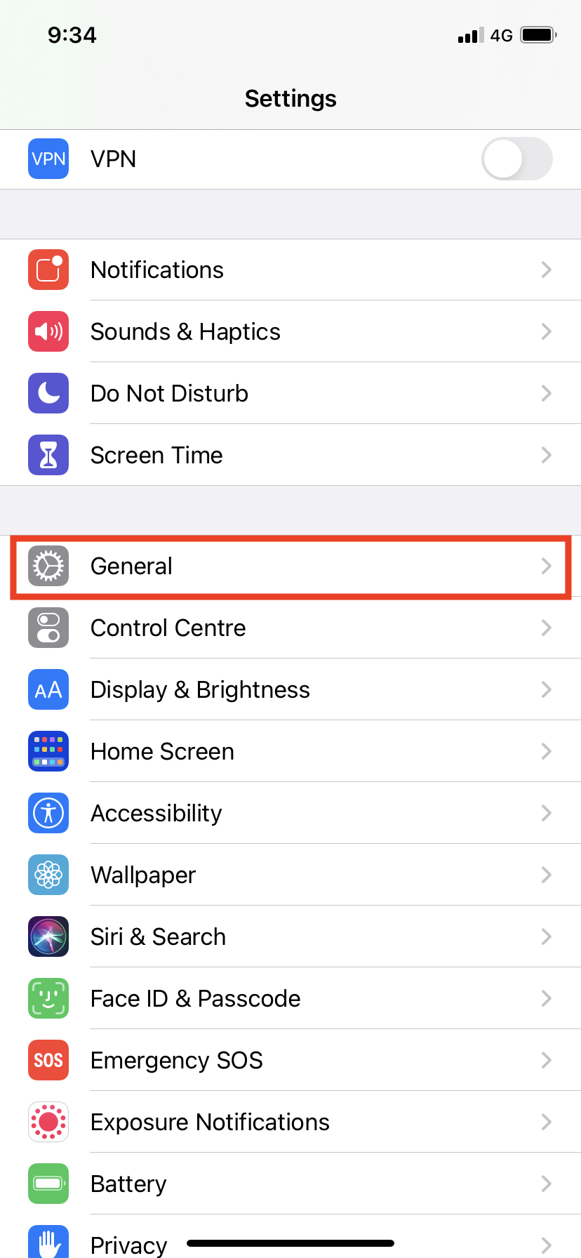 apple iphone 4 vpn settings