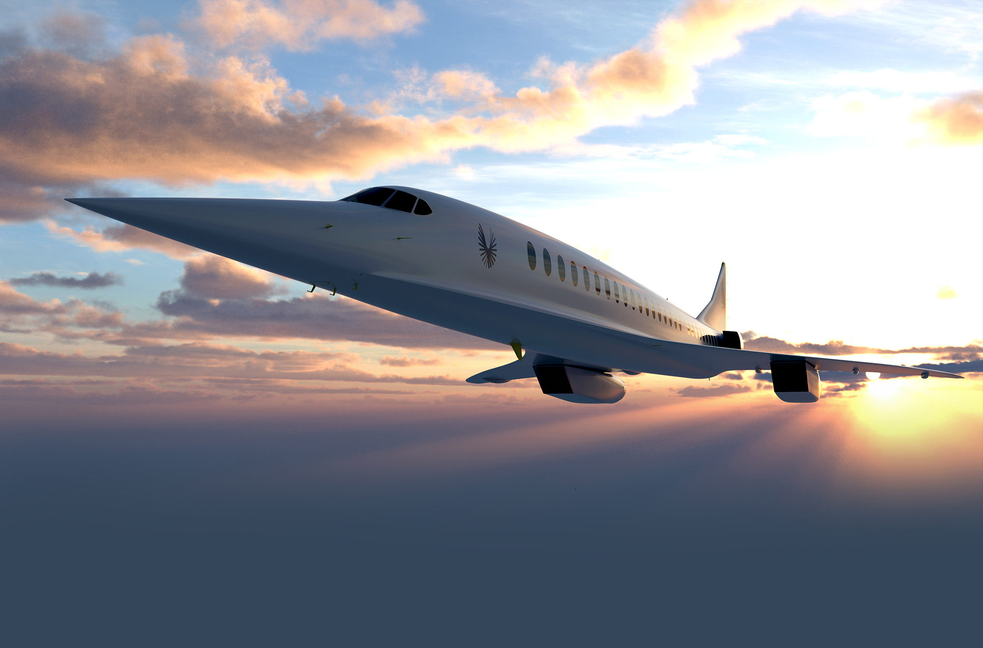 Concorde flies again! The iconic supersonic jet takes flight down
