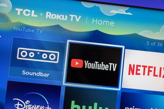 The YouTube TV on a Roku TV.