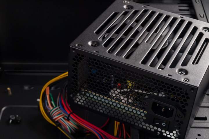 A PC power supply.