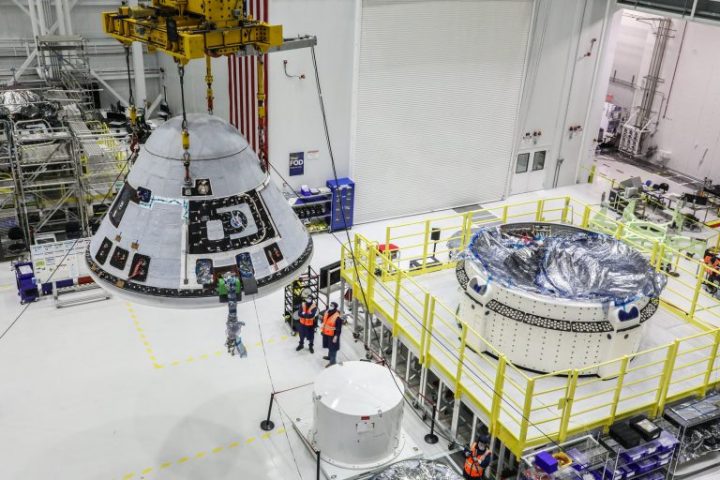 NASA and Boeing teams are adjusting the launch date of Orbital Flight Test-2 to allow more time for CST-100 Starliner spacecraft and hardware processing.