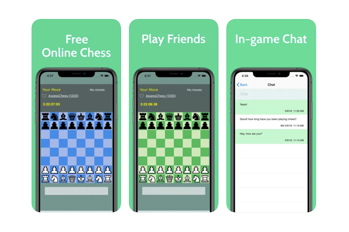 Free Online Chess Apps For Android & iPhones  Best Chess Applications 2023  (Free Online Chess) 