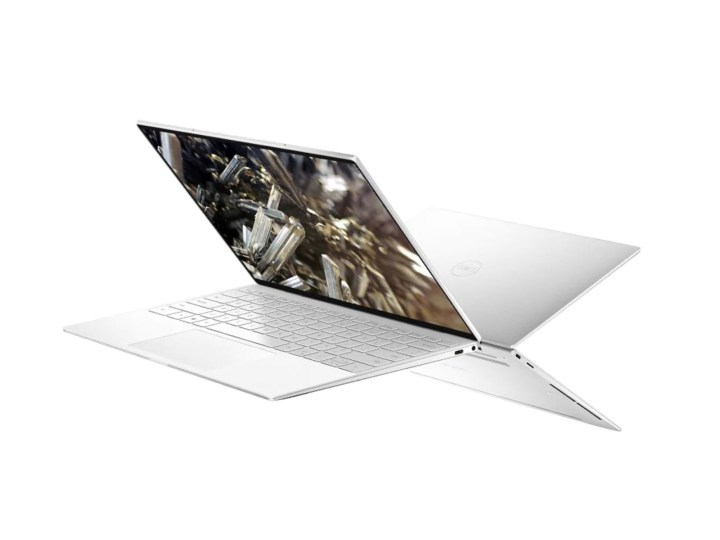 Dell XPS 13 Touch on White Background