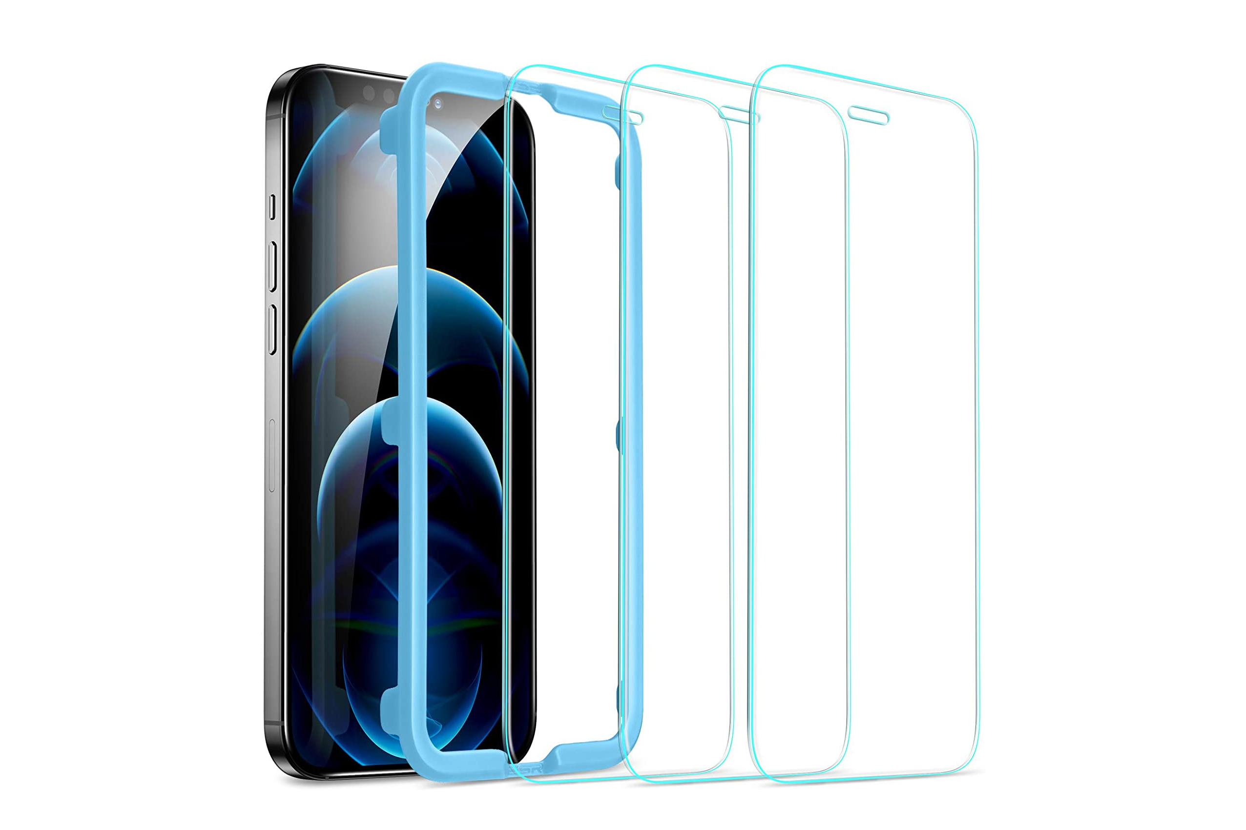 Premium Tempered Glass 9H Hardness 2.5D with Easy Installation Case Bubble Free Scratch Resistant-Case Friendly 3 Pack Screen Protector Compatible for iPhone 13 Pro Max 6.7 inch 