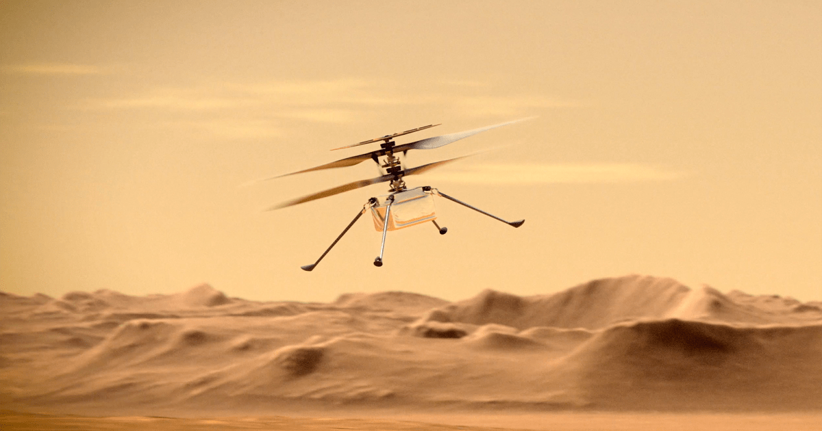 NASA video maps all 72 flights taken by Mars Ingenuity helicopter