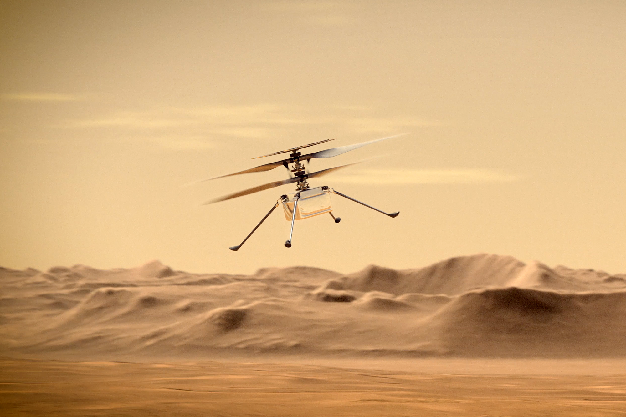 NASA's Ingenuity helicopter sets two flight records on Mars - Vimarsana News