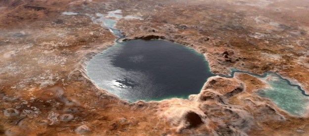 Mar's Jezero Crater