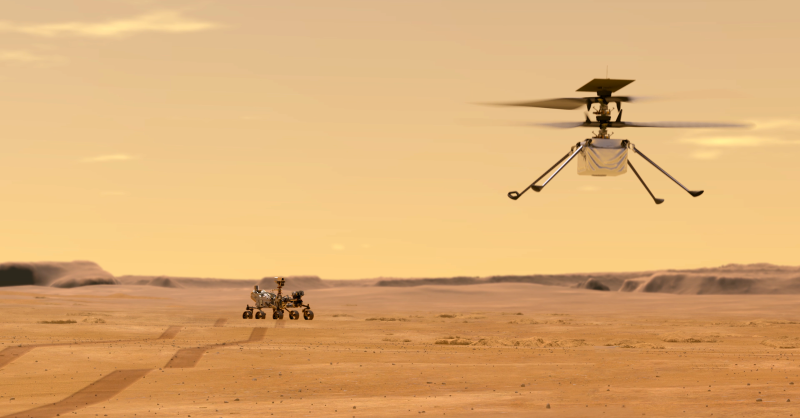 NASA’s Ingenuity Mars helicopter reaches flight
milestone