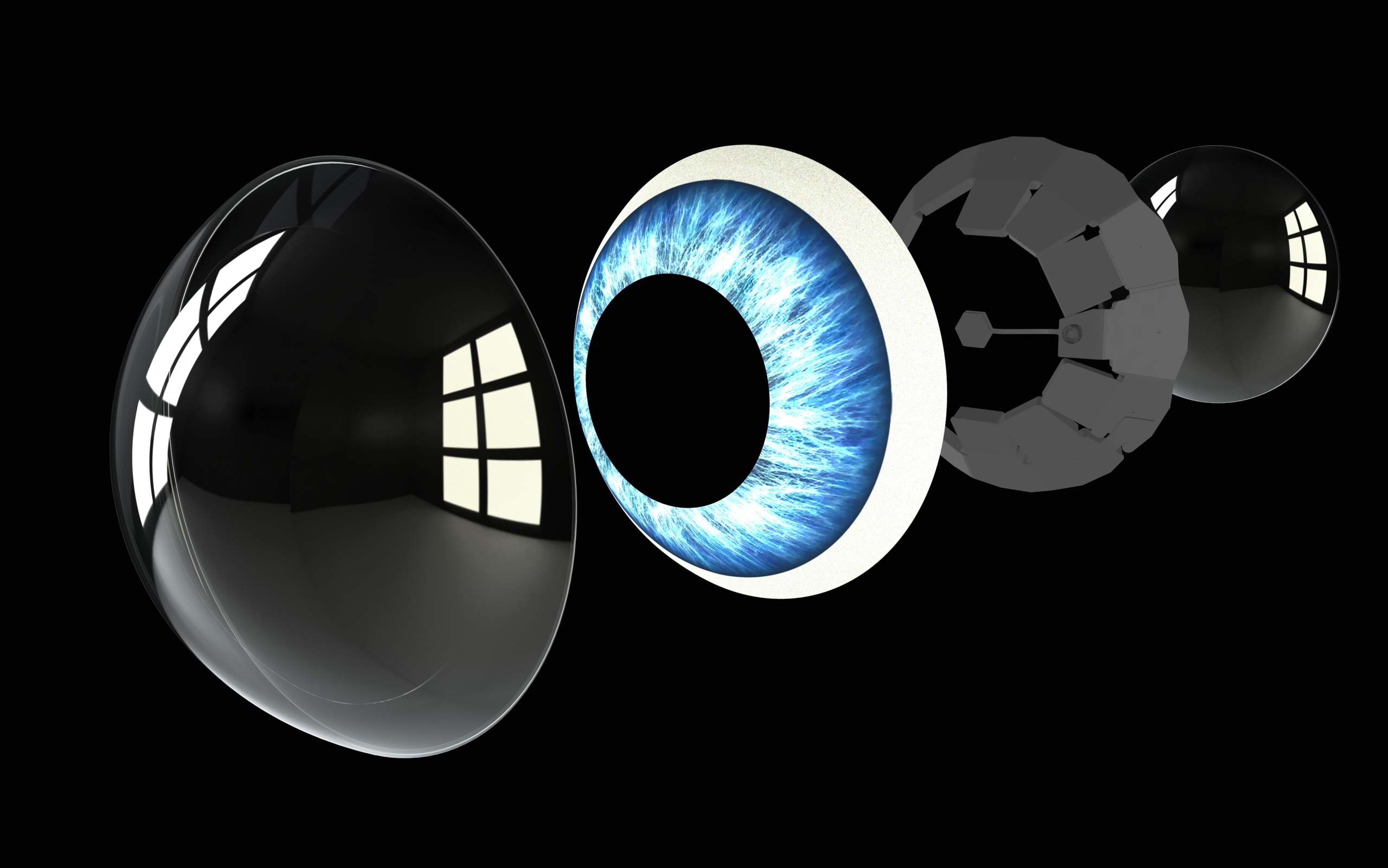 augmented reality contact lenses vision mojo lens assembly