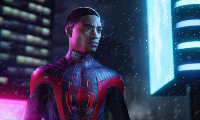 Miles Morales without mask in Marvel's Spider-Man: Miles Morales.