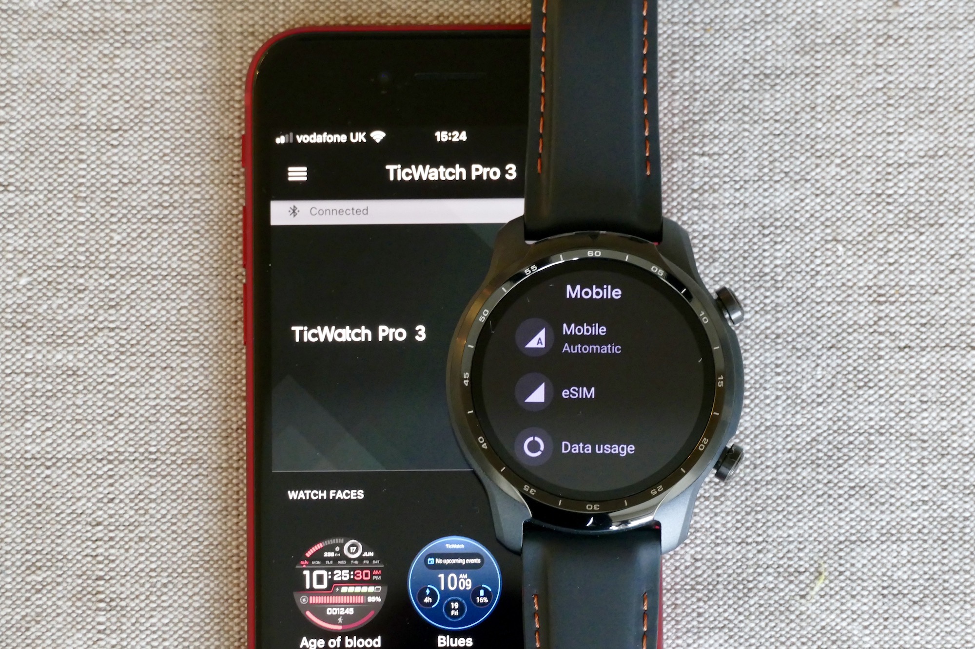 Ticwatch Pro 3 LTE  Unboxing, Tour & GPS comparison 