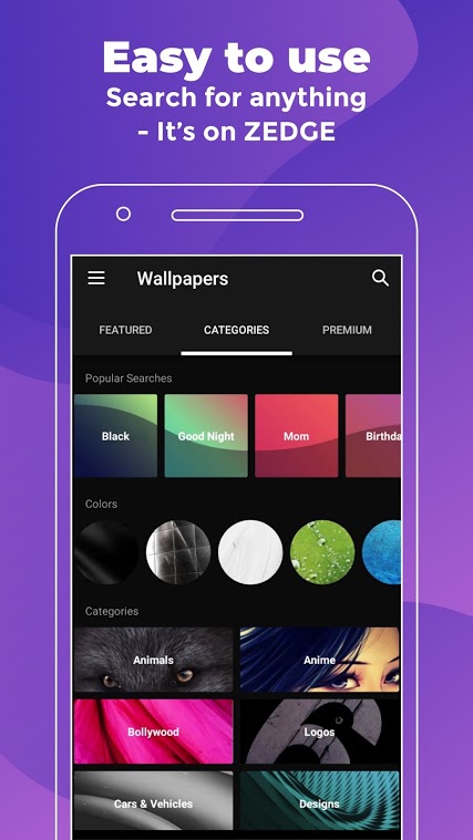 Wallpaper app UI by Rahul on Dribbble