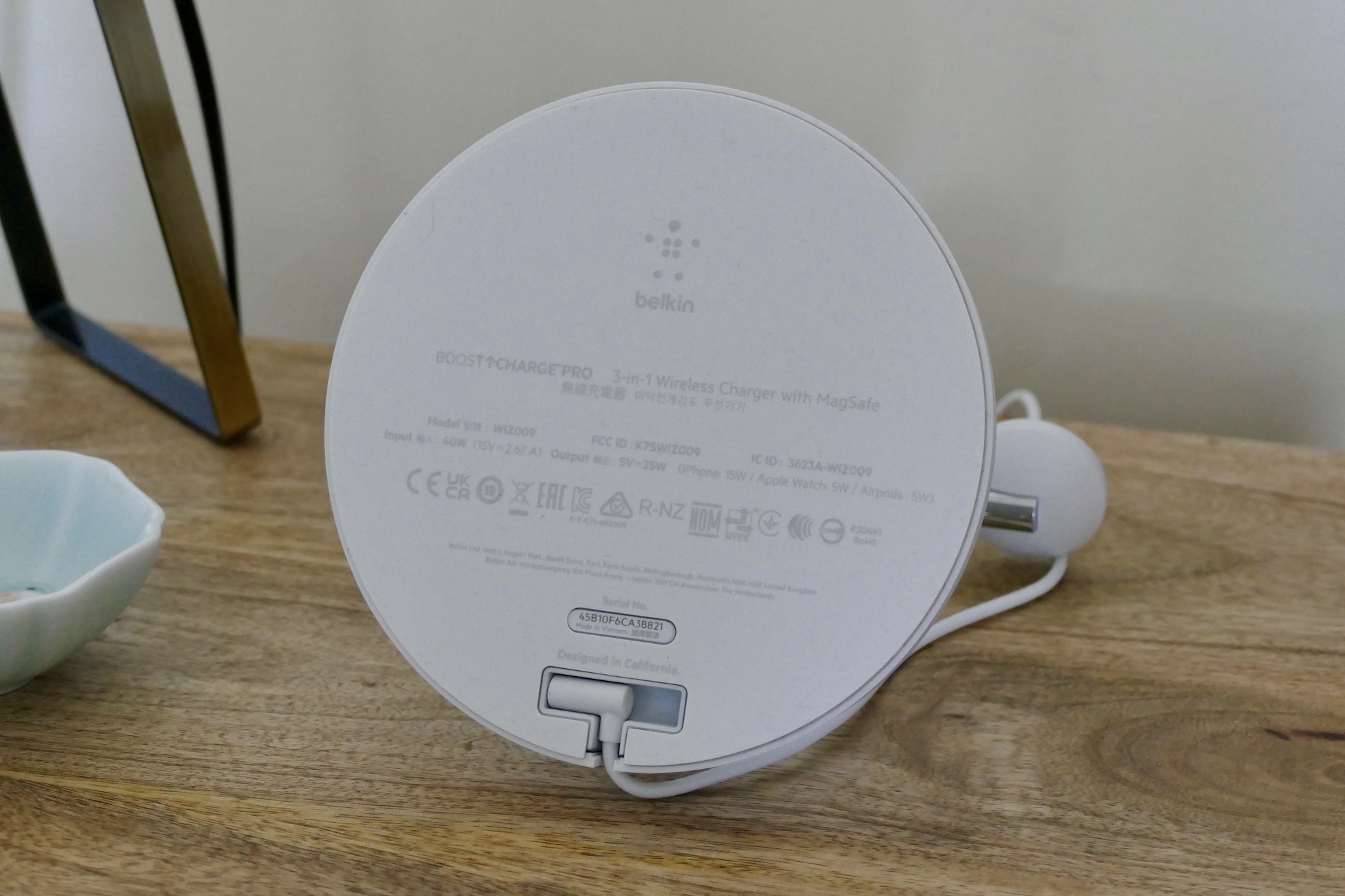 Belkin Boost Charge Pro 3-in-1 Wireless Charger with MagSafe review: A  piece of charging art 