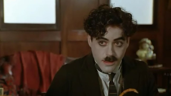 Robert Downey Jr. en Chaplin.