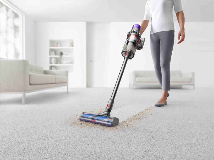 Dyson outsize vacuum cleaner.