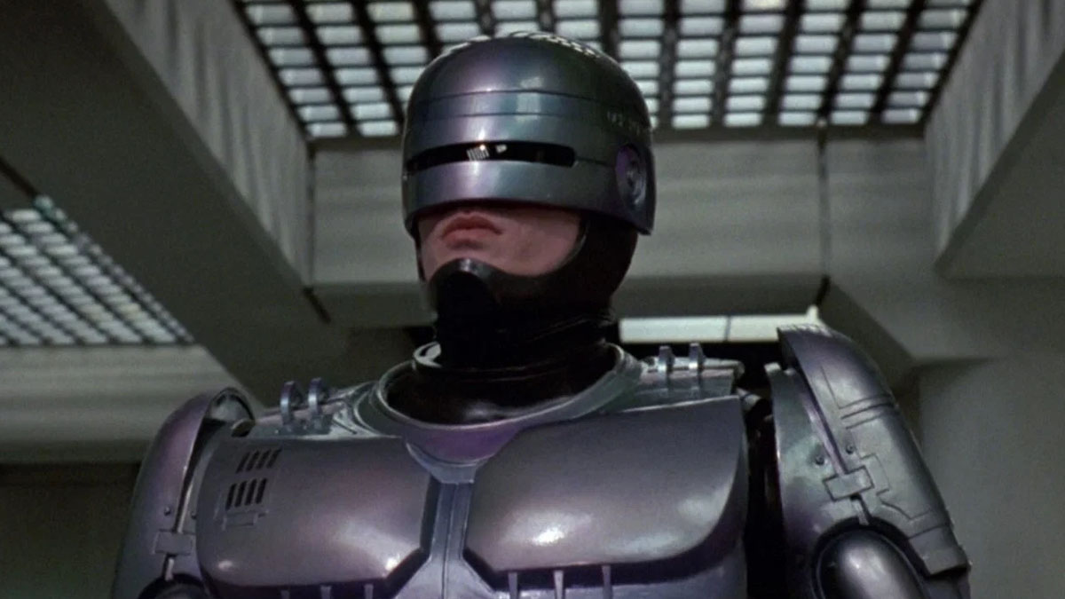 Peter Weller em Robocop.