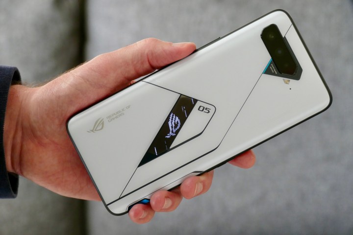 asus rog phone 5 ultimo pacchetto regalo fan indietro