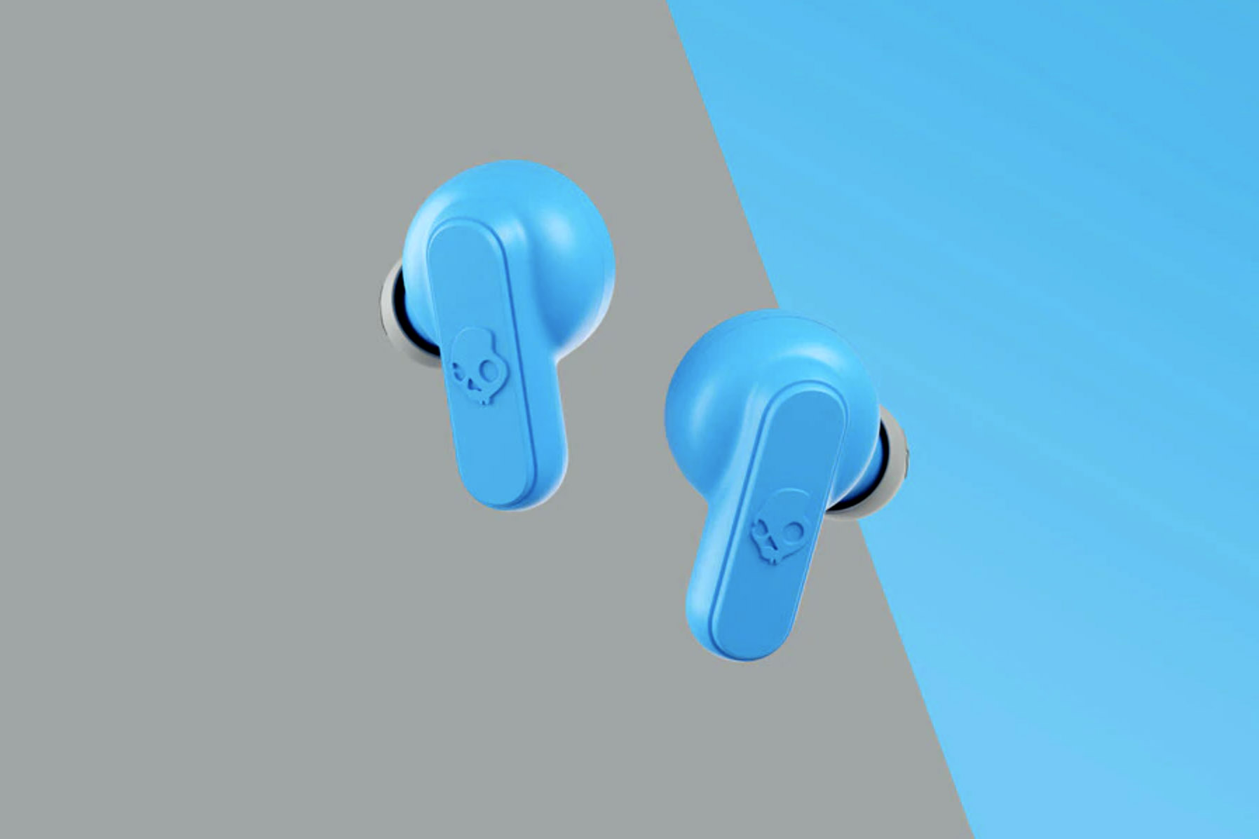 skullcandy dime wireless earbuds blue