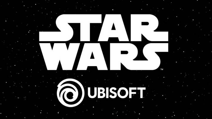 Logo Star Wars dan Ubisoft.